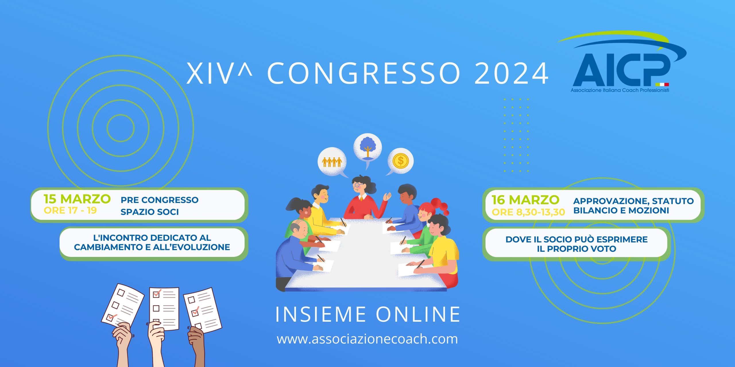 XIV Congresso AICP 2024 AICP Associazione italiana coach